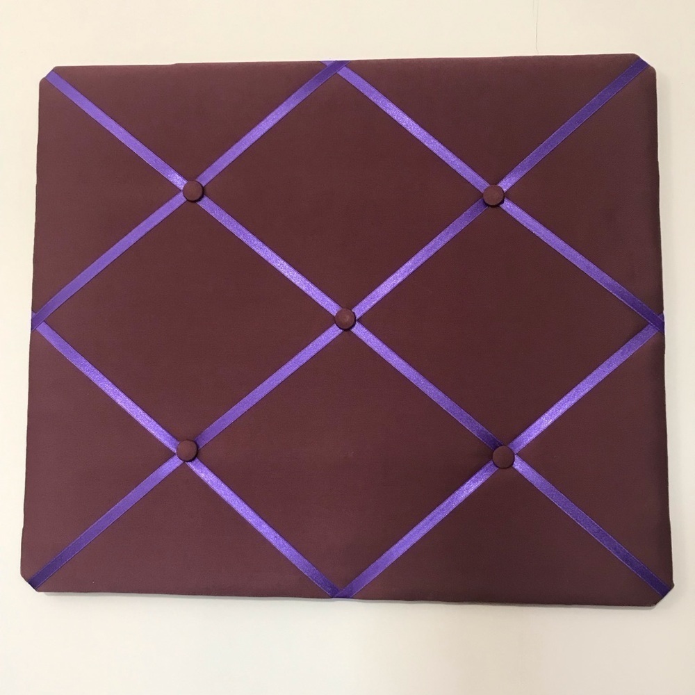 Fabric Purple Photo‎ Memo Vision Board - Picture 8 of 8